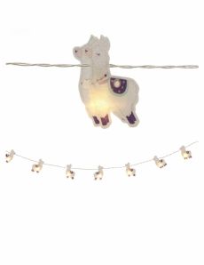 Guirlande lumineuse lamas 10 LEDS 165 cm accessoire