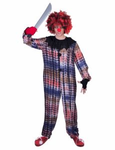 Déguisement clown effrayant adulte costume