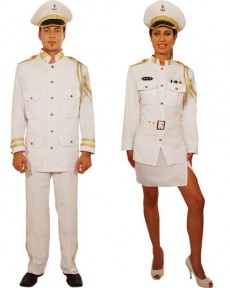 Couple Navy costume
