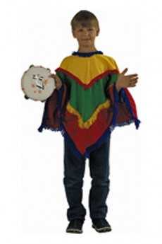 Poncho Brésilien Enfant costume