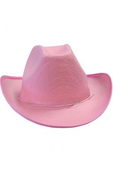 Chapeau CowBoy Rose accessoire