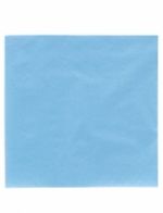 50 Serviettes en papier bleu ciel  38 x 38 cm