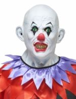 Masque latex clown terrible adulte