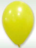 50 Ballons jaunes 30 cm