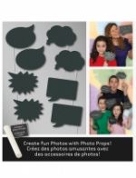 Kit photobooth bulles personnalisables