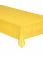 Nappe en rouleau papier damassé jaune 6 mètres
