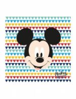 20 Serviettes en papier premium Mickey 33 x 33 cm