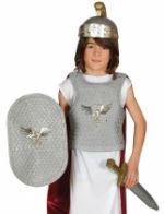 Set soldat romain argenté enfant
