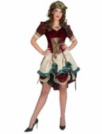 Déguisement robe steampunk aventurière femme