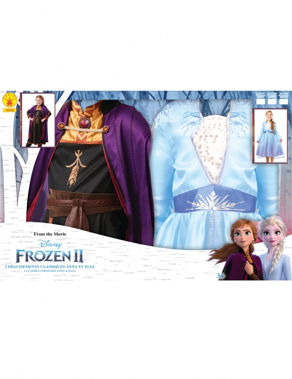 Déguisement d'Elsa de Luxe - La Reine des Neiges 2 - Enfant