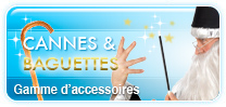 Accessoires Cannes et Baguettes