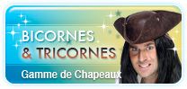 Chapeaux Bicornes et Tricornes